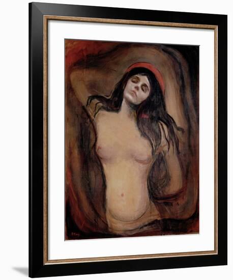 Madonna, c.1895-Edvard Munch-Framed Giclee Print