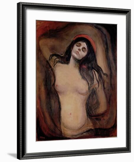 Madonna, c.1895-Edvard Munch-Framed Giclee Print