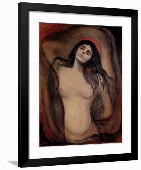 Madonna, c.1895-Edvard Munch-Framed Giclee Print