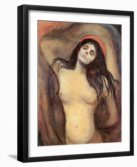 Madonna, c.1895-Edvard Munch-Framed Art Print