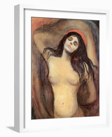 Madonna, c.1895-Edvard Munch-Framed Art Print