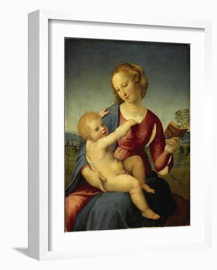 Madonna Colonna, 1508-Raphael-Framed Giclee Print