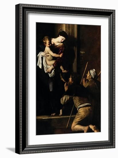 Madonna Dei Pellegrini-Caravaggio-Framed Giclee Print