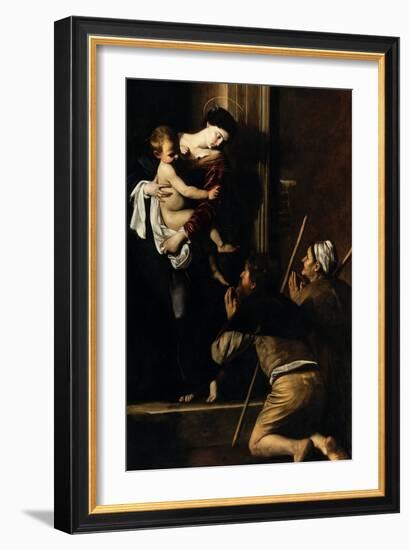 Madonna Dei Pellegrini-Caravaggio-Framed Giclee Print