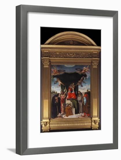 Madonna Del Baldacchino-Lorenzo Lotto-Framed Giclee Print