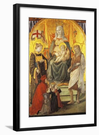 Madonna Del Ceppo, 1452-1453-Filippo Lippi-Framed Giclee Print
