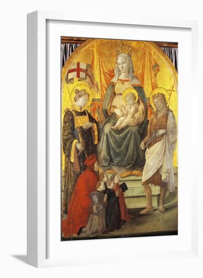 Madonna Del Ceppo, 1452-1453-Filippo Lippi-Framed Giclee Print