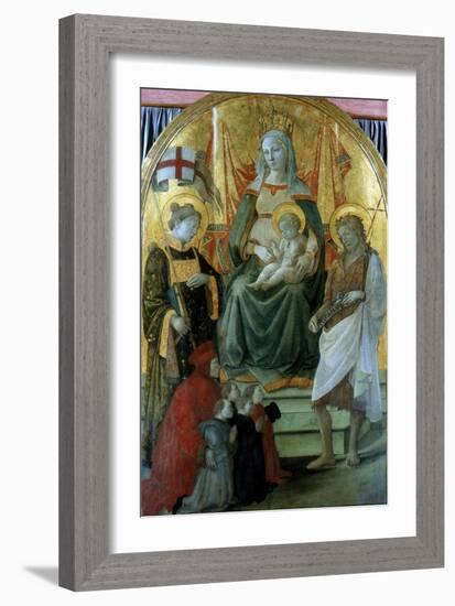 Madonna Del Ceppo (Madonna of the Stocks), 1453-Filippo Lippi-Framed Giclee Print