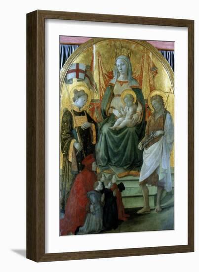 Madonna Del Ceppo (Madonna of the Stocks), 1453-Filippo Lippi-Framed Giclee Print