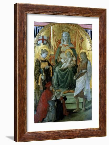 Madonna Del Ceppo (Madonna of the Stocks), 1453-Filippo Lippi-Framed Giclee Print