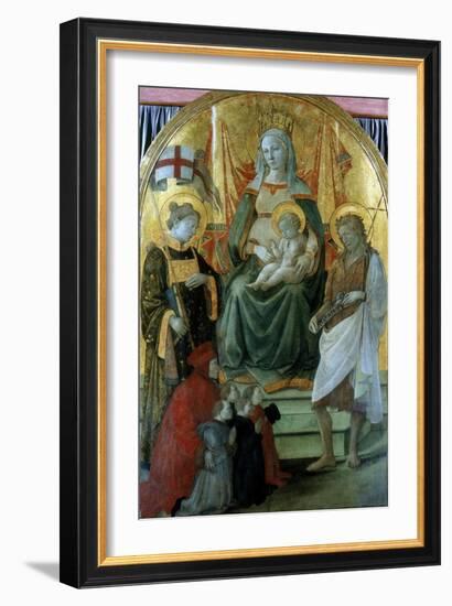 Madonna Del Ceppo (Madonna of the Stocks), 1453-Filippo Lippi-Framed Giclee Print