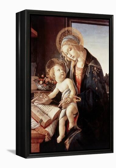 Madonna Del Libro-Sandro Botticelli-Framed Premier Image Canvas