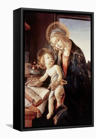 Madonna Del Libro-Sandro Botticelli-Framed Premier Image Canvas