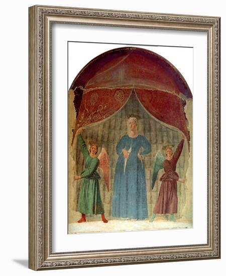 Madonna Del Parto, Ca 1460-Piero della Francesca-Framed Giclee Print