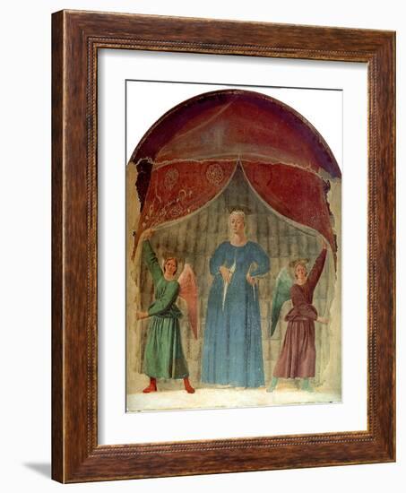 Madonna Del Parto, Ca 1460-Piero della Francesca-Framed Giclee Print