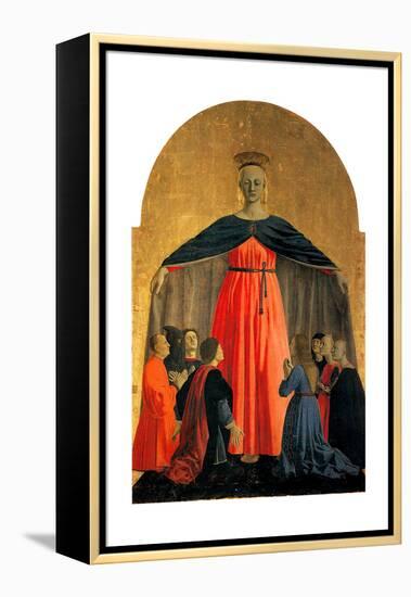 Madonna Della Misericordia (Madonna of Merc), Ca 1460-Piero della Francesca-Framed Premier Image Canvas