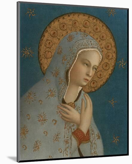 Madonna della Pace, c.1387-1455-Fra Angelico-Mounted Premium Giclee Print