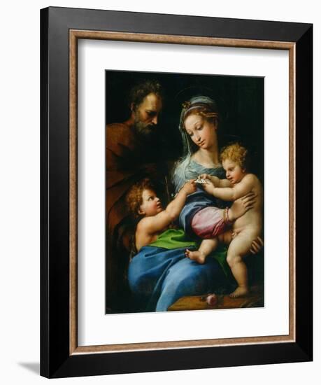 Madonna Della Rosa-Raphael-Framed Giclee Print