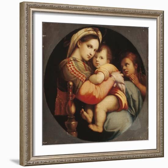 Madonna Della Sedia-Raphael-Framed Giclee Print