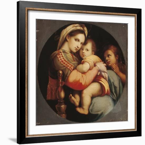 Madonna Della Sedia-Raphael-Framed Giclee Print