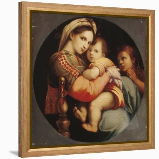 Madonna Della Sedia-Raphael-Framed Premier Image Canvas