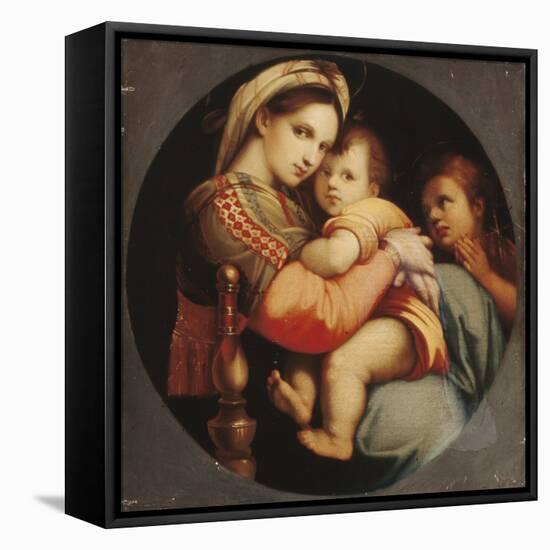 Madonna Della Sedia-Raphael-Framed Premier Image Canvas