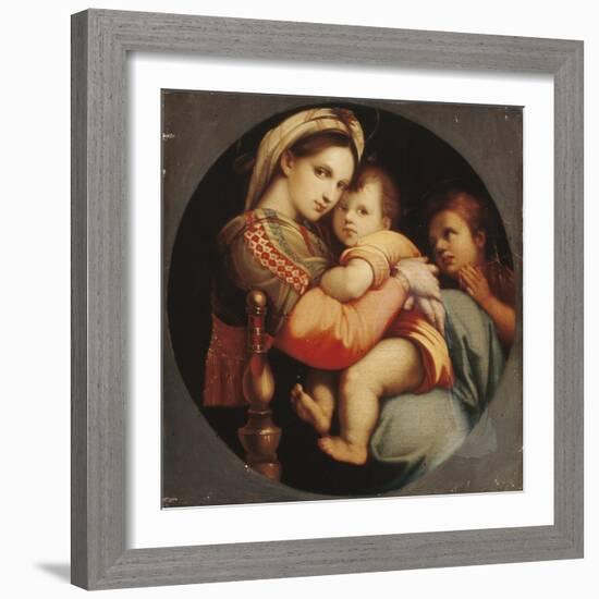 Madonna Della Sedia-Raphael-Framed Giclee Print