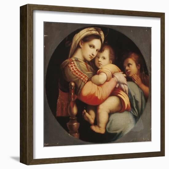 Madonna Della Sedia-Raphael-Framed Giclee Print