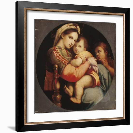 Madonna Della Sedia-Raphael-Framed Giclee Print