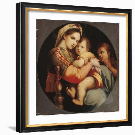 Madonna Della Sedia-Raphael-Framed Giclee Print