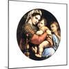 Madonna Della Seggiola, 1514-Raphael-Mounted Giclee Print