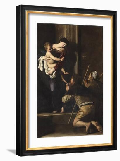 Madonna di Loreto-Caravaggio-Framed Art Print