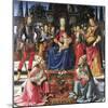 Madonna Enthroned with Saints-Domenico Ghirlandaio-Mounted Giclee Print