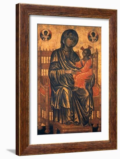 Madonna Icon, 13Th Century-null-Framed Giclee Print