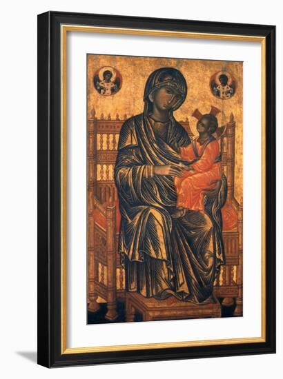 Madonna Icon, 13Th Century-null-Framed Giclee Print