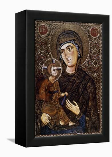 Madonna Icon-null-Framed Premier Image Canvas