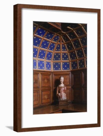 Madonna in Polychrome Terracotta Kept in the Sacristy, San Miniato Al Monte-null-Framed Giclee Print