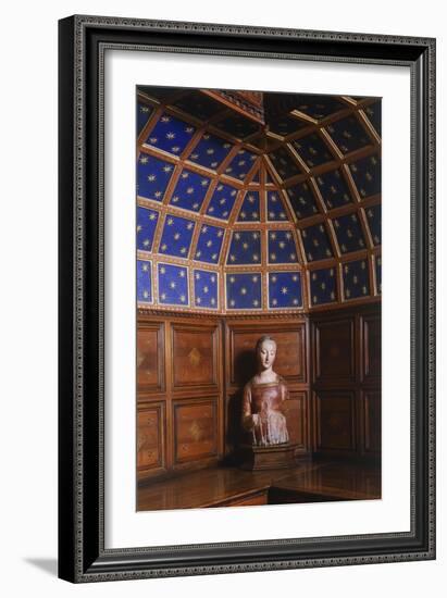 Madonna in Polychrome Terracotta Kept in the Sacristy, San Miniato Al Monte-null-Framed Giclee Print