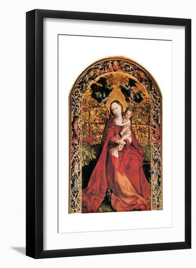 Madonna in Rose Garden, 1473-Martin Schongauer-Framed Giclee Print
