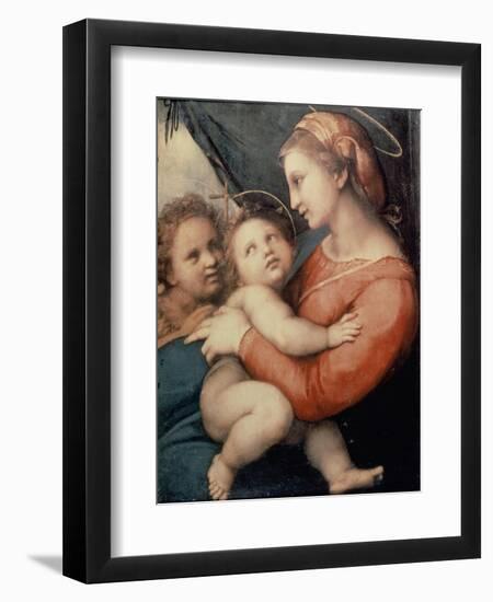 Madonna in the Tent-Raphael-Framed Giclee Print