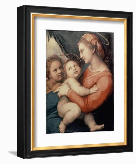 Madonna in the Tent-Raphael-Framed Giclee Print