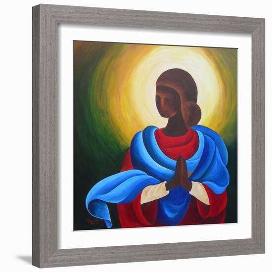 Madonna Maiden of Love, 2012, (Acrylic on Masonite)-Patricia Brintle-Framed Giclee Print