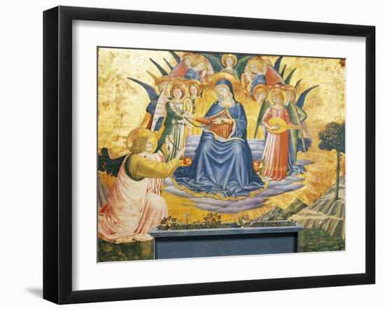 Madonna of Girdle, 1450-Benozzo Gozzoli-Framed Giclee Print