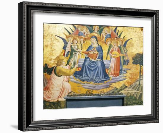 Madonna of Girdle, 1450-Benozzo Gozzoli-Framed Giclee Print