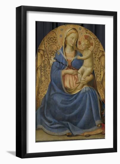 Madonna of Humility, c.1440-Fra Angelico-Framed Giclee Print