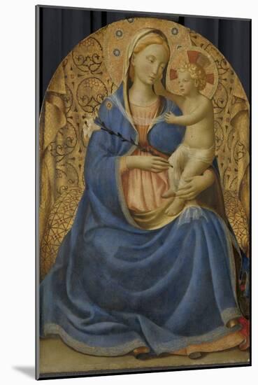 Madonna of Humility, c.1440-Fra Angelico-Mounted Giclee Print