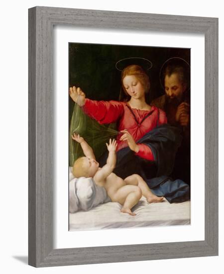 Madonna of Loreto, C.1508-Raphael-Framed Giclee Print