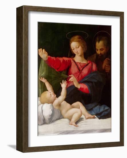 Madonna of Loreto, C.1508-Raphael-Framed Giclee Print