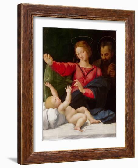 Madonna of Loreto, C.1508-Raphael-Framed Giclee Print