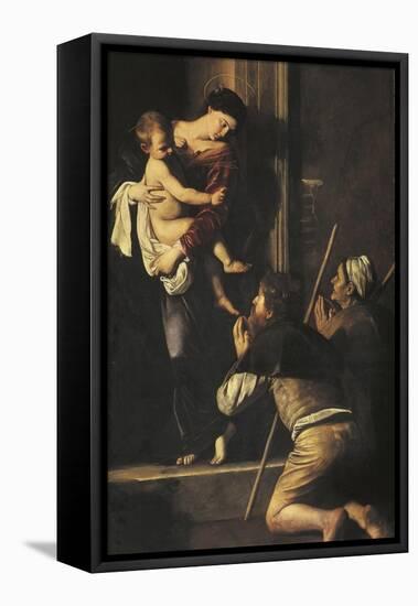 Madonna of Loreto, C.1606-Caravaggio-Framed Premier Image Canvas